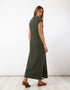 Long quilted dress